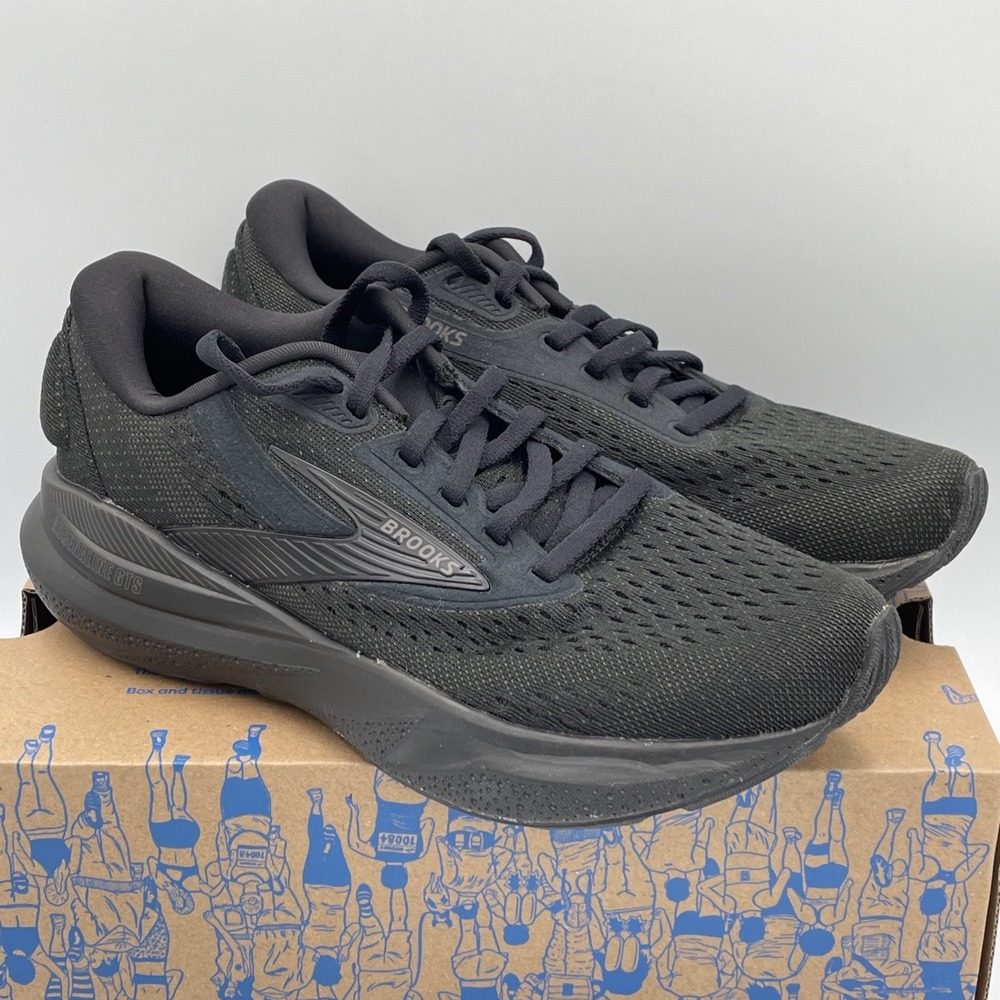 Brooks‎ Adrenaline GTS 24 Women's Run/Walk Black Shoes Sneaker US Size 6 D NEW